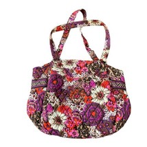 Vera Bradley Glenna Shoulder Bag Rosewood Double Handle Zip - $36.63