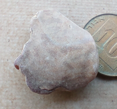 Natural MINERAL Rough Raw FLINT ?  Ancient Stone Rock Netanya Beach Isra... - $1.53