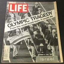 VTG Life Magazine September 15 1972 - Small Israeli Team&#39;s Olympic Tragedy - £10.42 GBP
