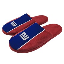 NFL New York Giants Big Logo Slippers Dot Sole Size S by FOCO - £19.20 GBP