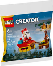 Lego Creator 30670 Santa's Sleigh Ride 73 PCS NEW - $10.75