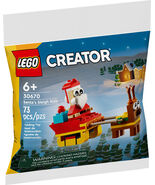 Lego Creator 30670 Santa's Sleigh Ride 73 PCS NEW - $10.75