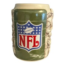 Vintage NFL Ceramic Mug with Embossed Football Scene – Officially Licensed – 5.5 - $394.19 MXN