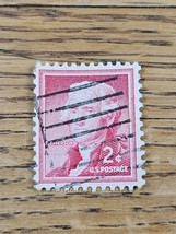 US Stamp Thomas Jefferson 2c Used Red - £0.73 GBP