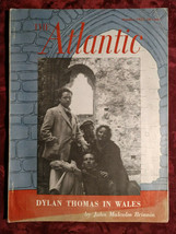 ATLANTIC October 1955 Dylan Thomas William Saroyan Charles Hopkinson - £10.24 GBP