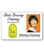 SHIRLEY FEENEY LAVERNE &amp; SHIRLEY NAME BADGE PROP HALLOWEEN COSPLAY MAGNE... - $22.78 CAD