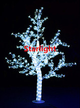5ft Height Outdoor LED Crystal Cherry Blossom Tree Christmas Tree Light 558 LEDs - £257.38 GBP