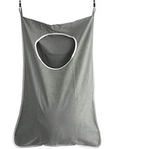 Cygq Large Capacity Hanging Laundry Hamper Bag, Canvas Organizer Hanging Clothes - £16.69 GBP