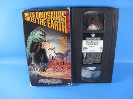 When Dinosaurs Ruled The Earth VHS 1969 Cult Classic OOP - £7.58 GBP