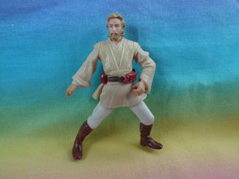 2001 Hasbro Star Wars Obi-Wan Kenobi Coruscant Chase Action Figure  - $2.91