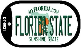 Florida State University Novelty Metal Dog Tag Necklace DT-6021 - £12.63 GBP