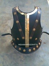 Medieval Antique Breast Plate Armor Replica Costume Armor Jacket Black F... - £192.94 GBP
