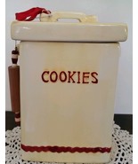 MSRF, INC. Brand ~ Vintage ~ Pale Yellow ~ Pottery/Ceramic Cookie Jar ~ ... - $102.13 CAD