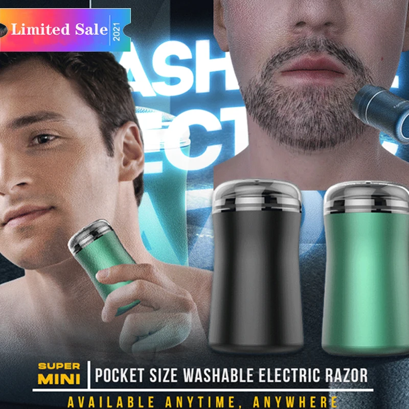 Electric Men Shaver Mini Portable Whole Body Depilator Hair Remover Trimmer - $27.37