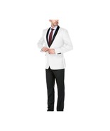 Men Renoir Tuxedo One Button Shawl Satin Lapel Formal Slim 201-16 Ivory/... - $3,182.22 MXN