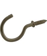 4-Pack - Hillman 3-Pack Brass Cup Hook - €14,75 EUR