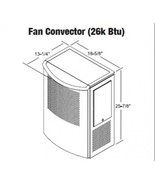 Central Boiler Fan-Forced Convector Heater (26k Btu) #1971 - £997.01 GBP