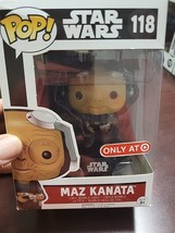 Star Wars Maz Kanata (Eye Glasses Up) #118 Funko Pop Target Exclusive! - $9.46