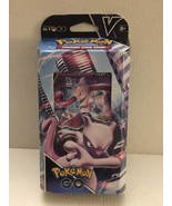NEW Pokemon Mewtwo V Battle Deck Box Sealed -  64 Cards + 1 Coin - $33.26