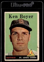 1958 Topps #350 Ken Boyer B104R2 VG-EX - £15.55 GBP