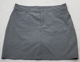 Eddie Bauer Golf Performance Adventurer Skort Women Size 10 Gray Athleti... - $405.41 MXN