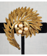 Vintage 1950&#39;s Barbara Reed Interchangeable Magne-Gem Gold Tone Brooch/P... - €79,84 EUR