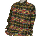 Panhandle Slim Rough Stock Mens XL Plaid Long Sleeve Button Western Shirt - £9.52 GBP