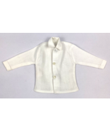 Vintage Mattel Ken Barbie White Long Sleeve Shirt 1960&#39;s Rare No Pocket ... - £37.61 GBP
