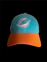 Miami Dolphins New Era 39thirty Flex Fitted Hat Cap L/XL Never Worn/ No ... - £15.92 GBP