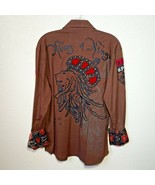 Rebel Spirit | Brown | King of Kings Shirt | Men&#39;s Medium - £99.60 GBP