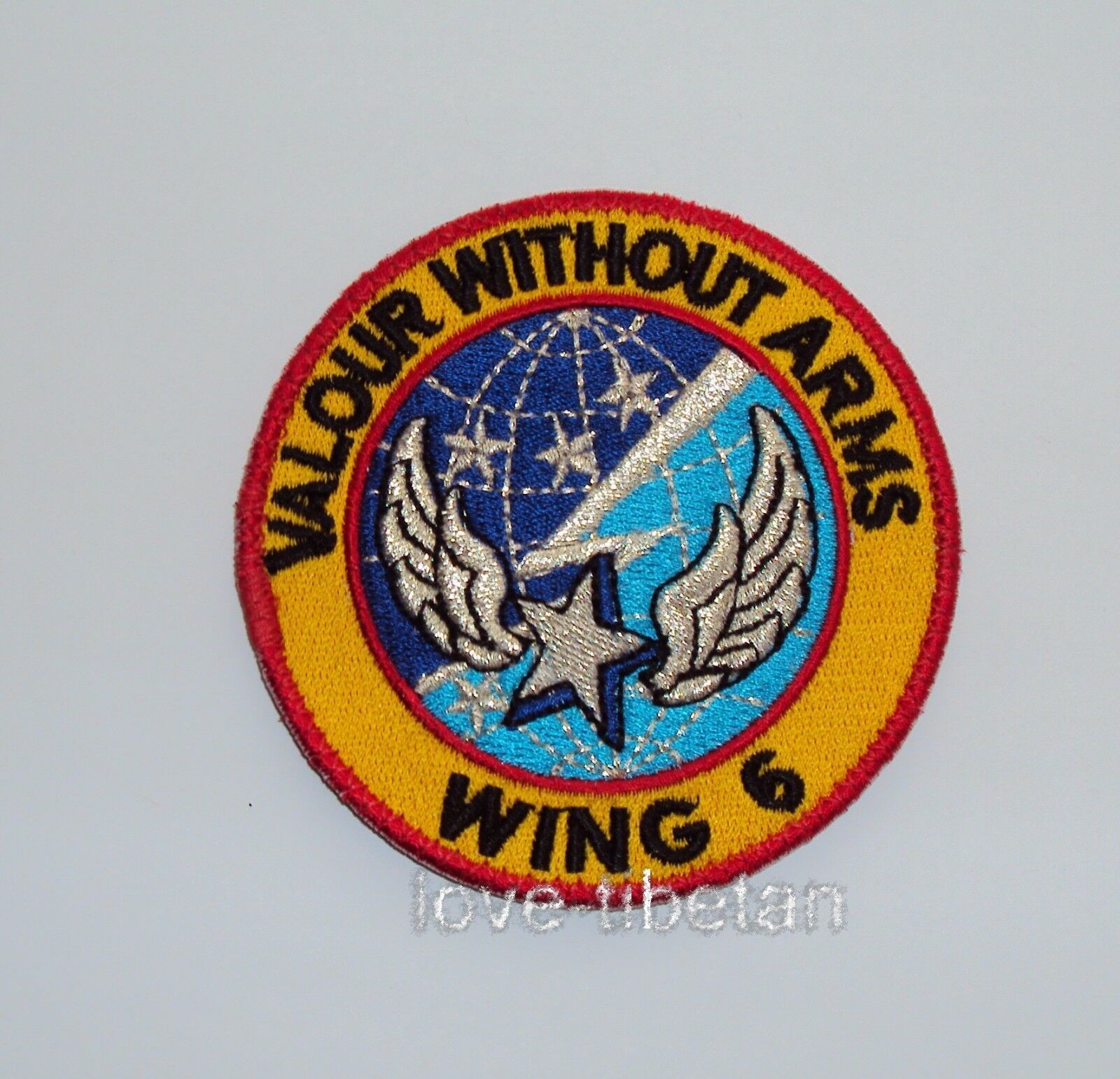 BID WING 6 DONMOUNG BANGKOK RTAF PATCH, ROYAL THAI AIR FORCE PATCH - $4.99