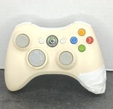 Official Microsoft Xbox 360 WHITE Wireless Controller Original OEM Teste... - $17.81