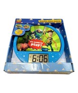 Toy Story Pixar Lenticular Digital Wall Clock Woody Buzz Lightyear 2 Clo... - $35.10