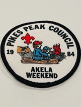 Boy Scouts Cub Girl Patch Vtg Council Badge Memorabilia Pikes Peak 1984 ... - £11.79 GBP