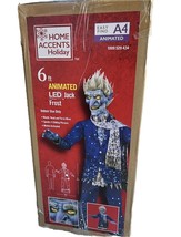 Jack Frost LED Animatronic 6 FT Christmas Home Decoration Brand New Seal... - £228.51 GBP