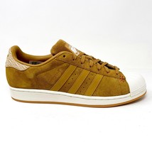 Adidas Originals Superstar Mesa Brown White Mens Sneaker Casual Shoes B27574 - £69.56 GBP