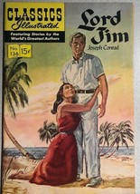 Classics Illustrated #136 Lord Jim By Joseph Conrad (Hrn 136) 1956 1st FINE- - £15.78 GBP