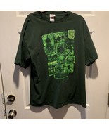 NFL Green Bay Packers XL Green T- Shirt. USA Fabric Made In Mexico #22-0292 - £10.30 GBP