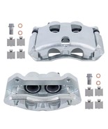 Pair Front Disc Brake Calipers Assembly w Bracket Compatible 2010-11 F-1... - $2,178.07 MXN