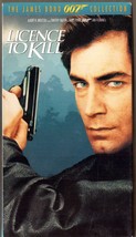 Licence to Kill Ian Fleming&#39;s James Bond 007 VHS Timothy Dalton Robert Davi - £1.59 GBP