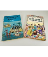Vintage Mary Norton Bed-Knob and Broomstick (1972) and The Borrowers (1953) - £7.85 GBP