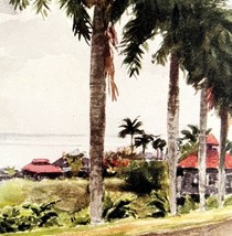 Ancon Hospital 1913 Panama Canal History Watercolor Art Print EJ Read DWAA5 - $39.99