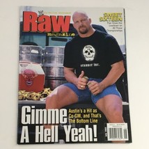 WWE Raw Magazine July 2003 Stone Cold Steve Austin, w Poster No Label VG - $13.25