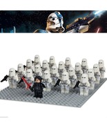 21pcs Star Wars The Last Jedi Minifigures Kylo Ren Commander Snowtrooper... - £25.50 GBP