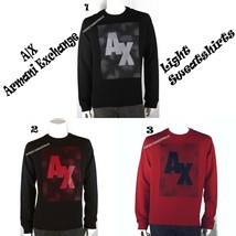 A|X Armani Exchange New Men's Sweatshirt French Terry Lined Very Soft Nwt - $55.95