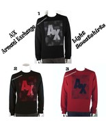 A|X ARMANI EXCHANGE NEW MEN&#39;S SWEATSHIRT FRENCH TERRY LINED VERY SOFT NWT - $51.95