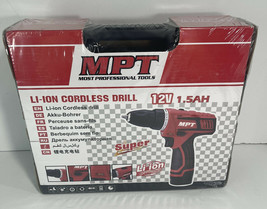 MPT Cordless Drill Driver 12V Power with Battery &amp; Charger ForwardRevers... - $49.49