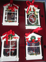 Norman Rockwell Leyends of Santa Christmas ornaments - $44.55