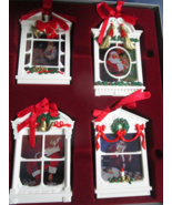 Norman Rockwell Leyends of Santa Christmas ornaments - £35.05 GBP