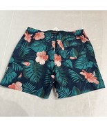 Surf Cruz M XL Swim Trunks Quick Dry Beach Swim Shorts Mesh Lining Tropical - $15.47 CAD